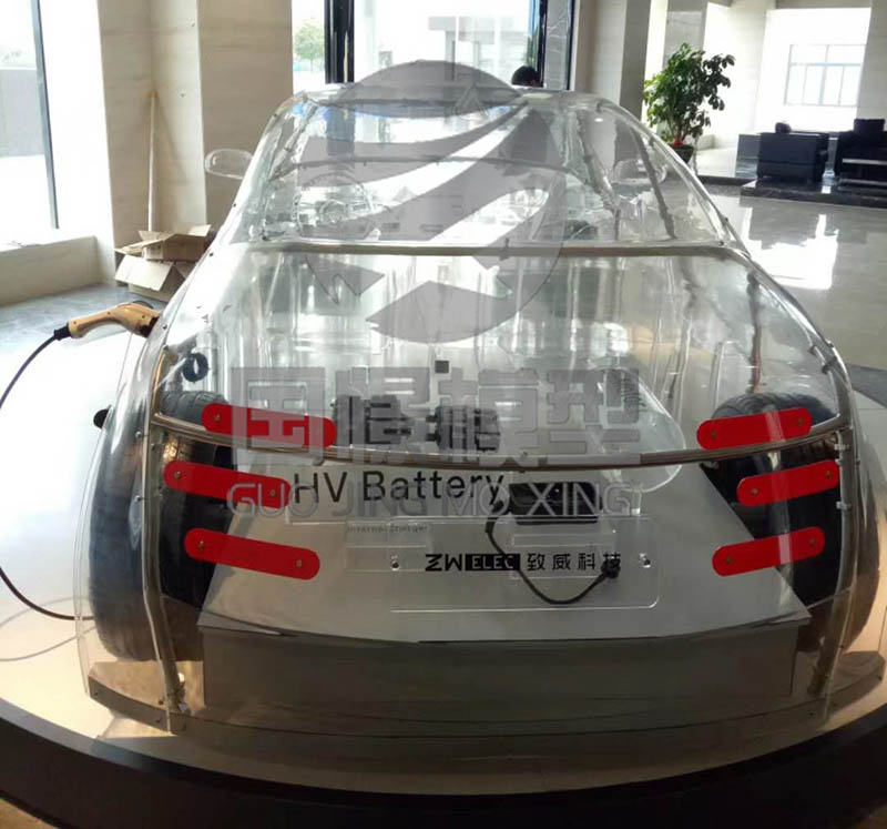 献县透明车模型
